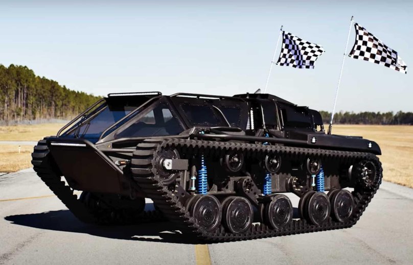 Гражданский танк Ripsaw ev2