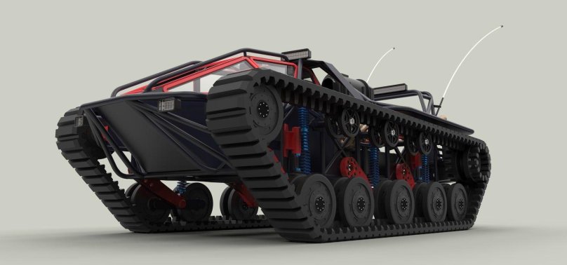 Вездеход Ripsaw ev3-f1