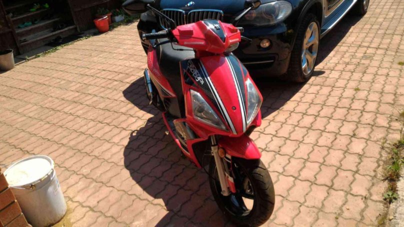 Скутер галакси 125