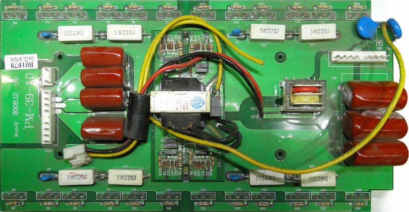 Сварог Tig 315p плата резисторов