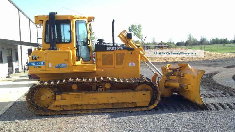 Td14m бульдозер