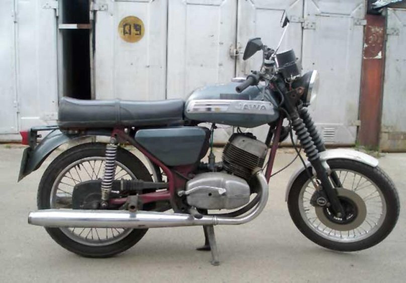 Мотоцикл Ява 1980