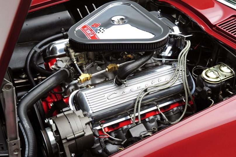 Chevrolet Corvette c3 двигатель