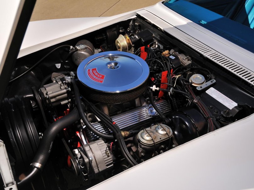 Chevrolet Corvette zr1 двигатель