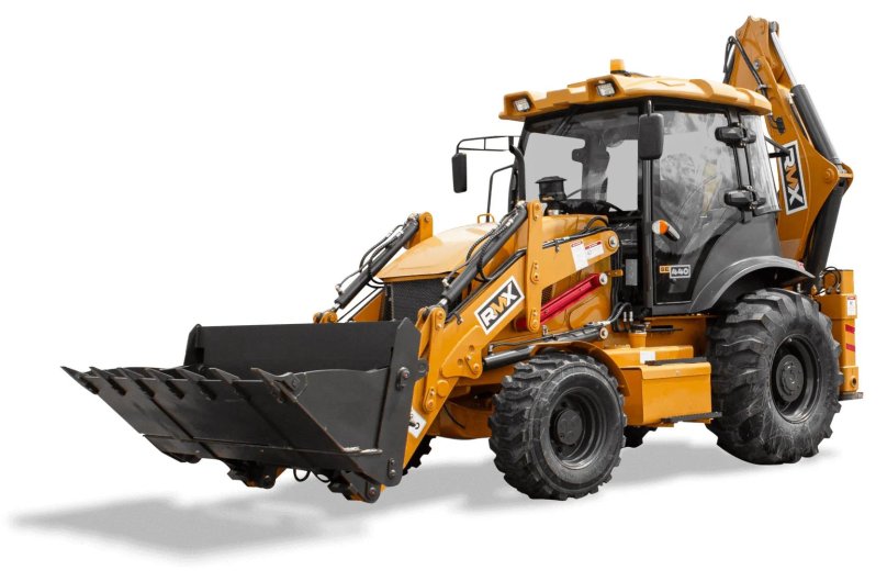 Экскаватор-погрузчик shanmon 388