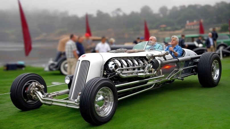 Джей Лено танк кар