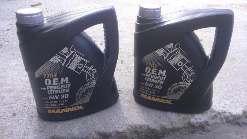 Mannol 7703 o e m for Peugeot Citroen 5w 30
