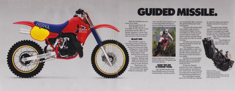Honda cr500 1984