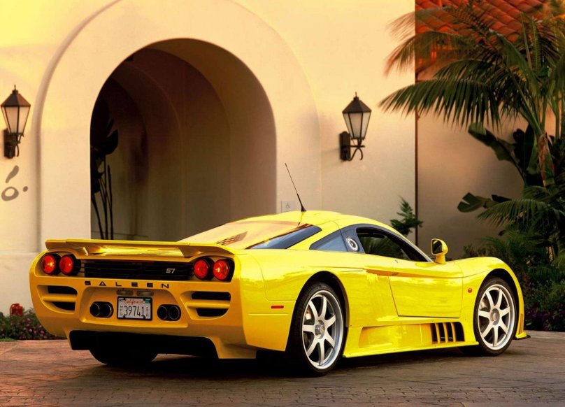 Saleen s7 Twin Turbo 2000 сил