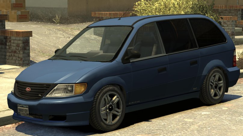 Minivan Vapid GTA