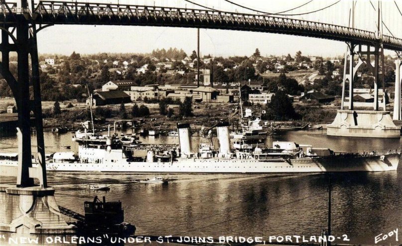 Крейсер новый Орлеан