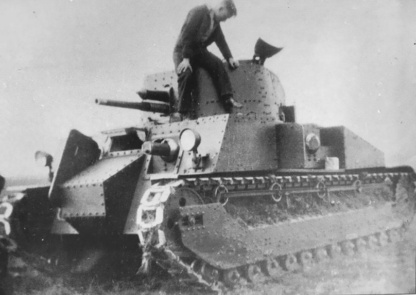Танк Виккерс МК 1