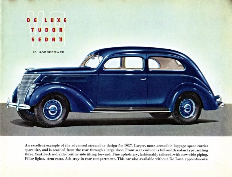 Ford v8 Coupe Deluxe Tudor