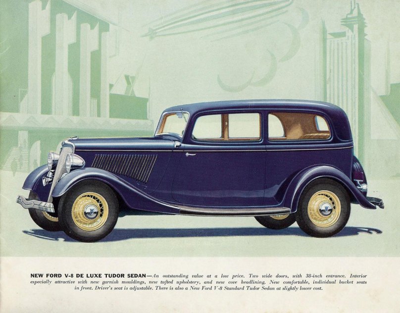 Ford Tudor sedan 1934