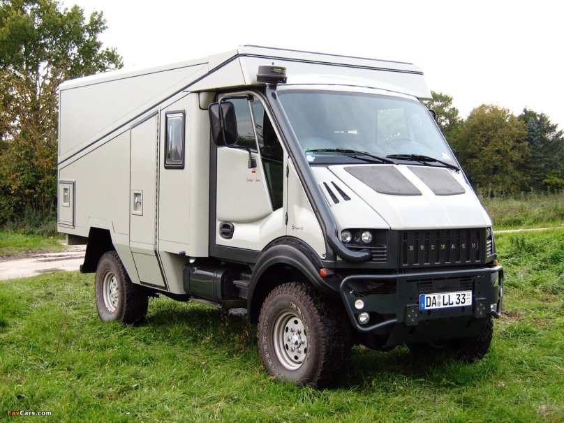 Bremach t-Rex кемпер