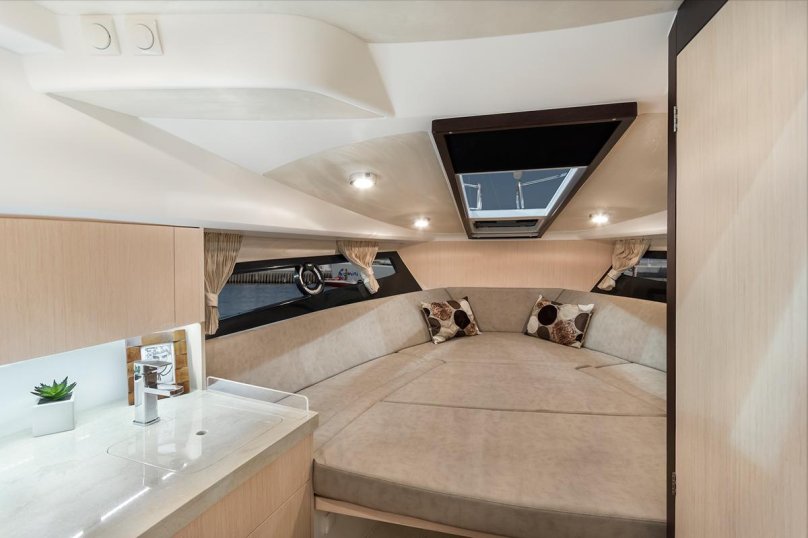 Яхта Galeon 325 HTS запас хода