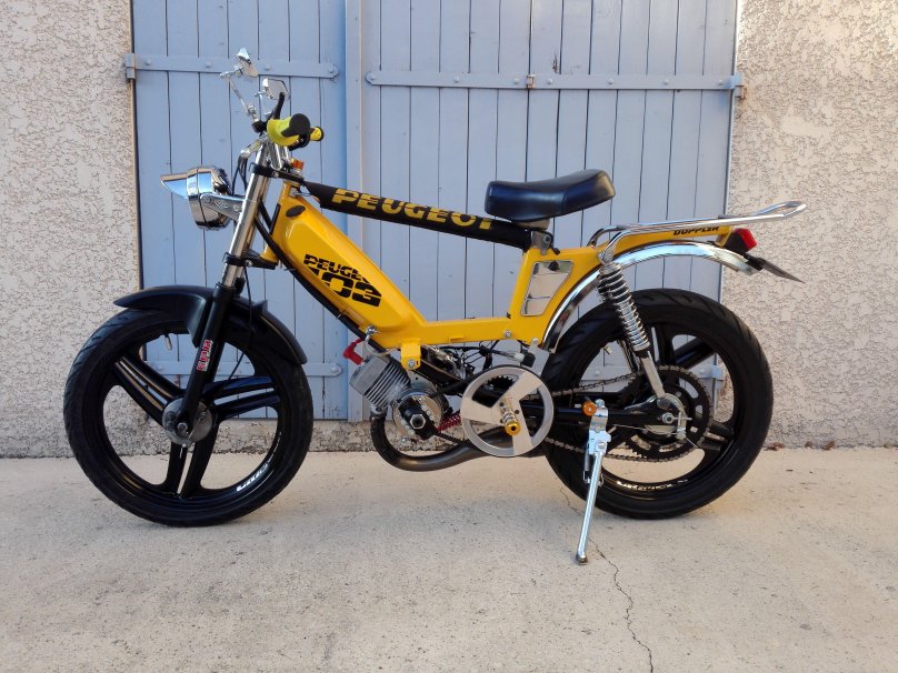 Пежо 103 мопед