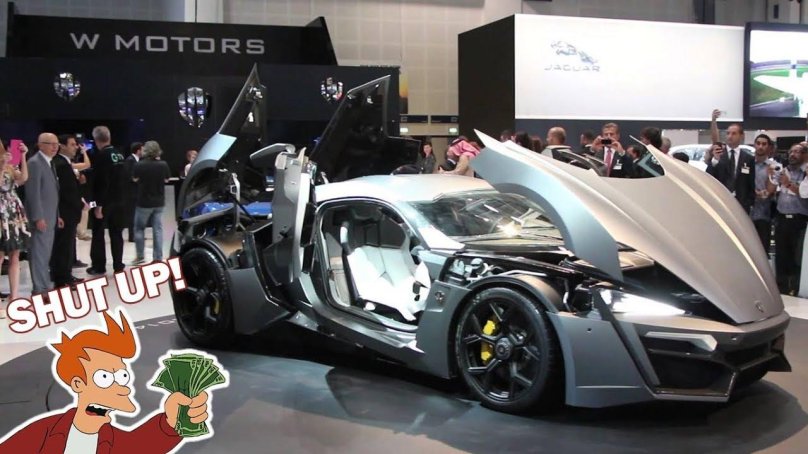 W Motors Lykan Hypersport игрушка