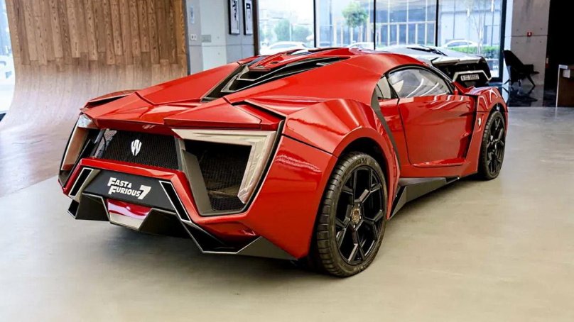W Motors Lykan Hypersport Форсаж 7