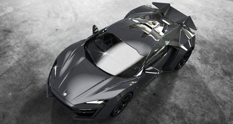 Машина w Motors Lykan Hypersport