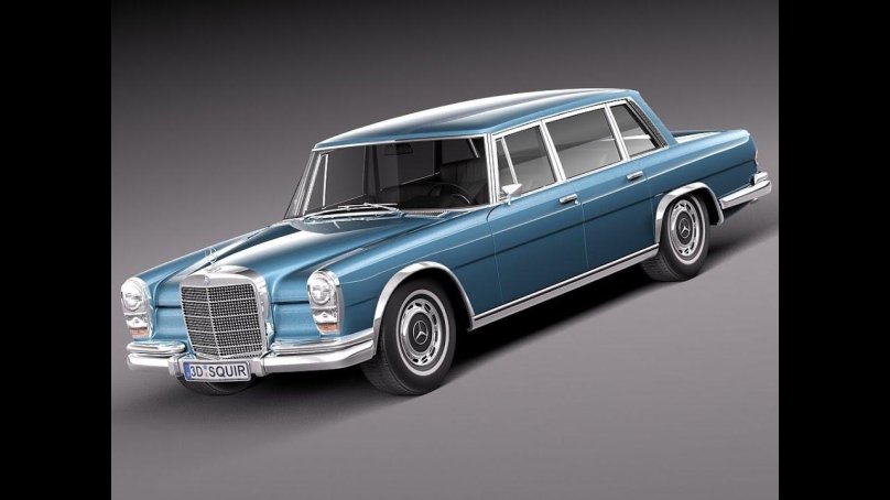 Mercedes-Benz 600 w100 1963