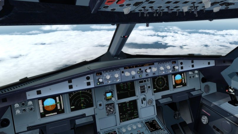 Кабина пилота Аэробус а320