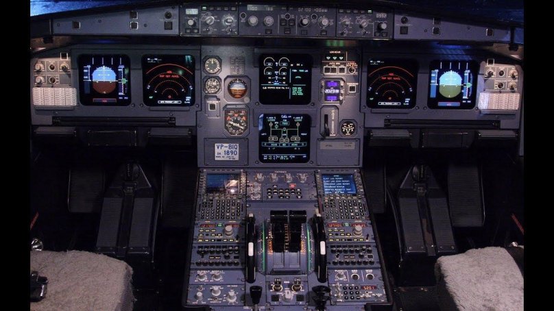 Кабина пилота Аэробус а320