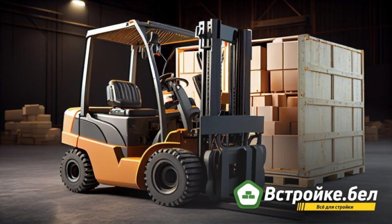 Перевозка погрузчика