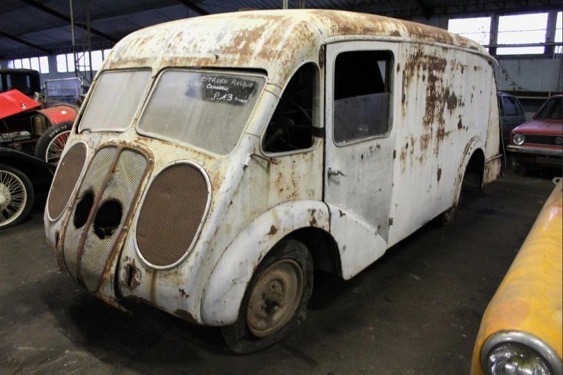 Ретро авто заброшенные