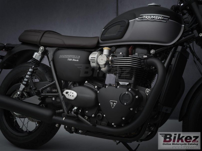 Triumph Bonneville t120 Black