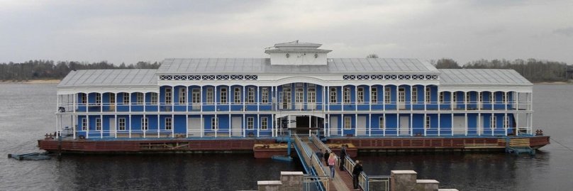 Речной вокзал дебаркадер