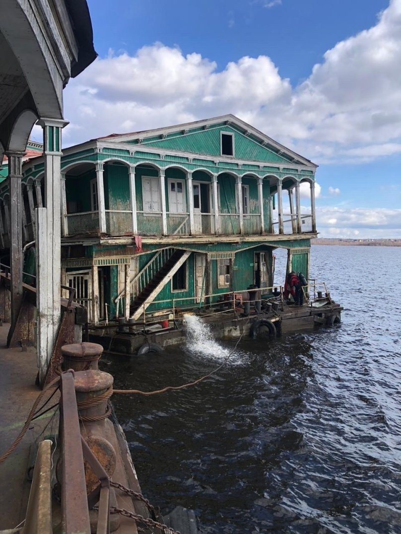 Дебаркадер Череповец