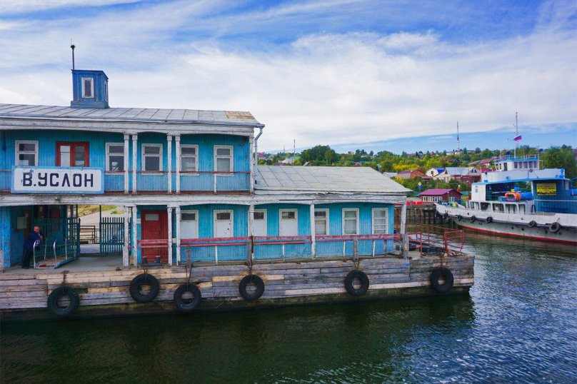 Дебаркадер верхний Услон