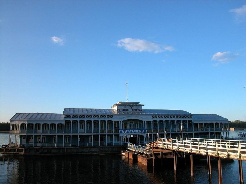 Речной порт Волгоград дебаркадер
