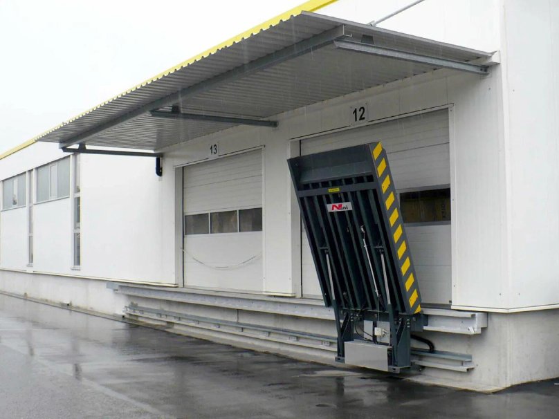 Перегрузочный мост Херман Hormann HLS-2 С откидной аппарелью