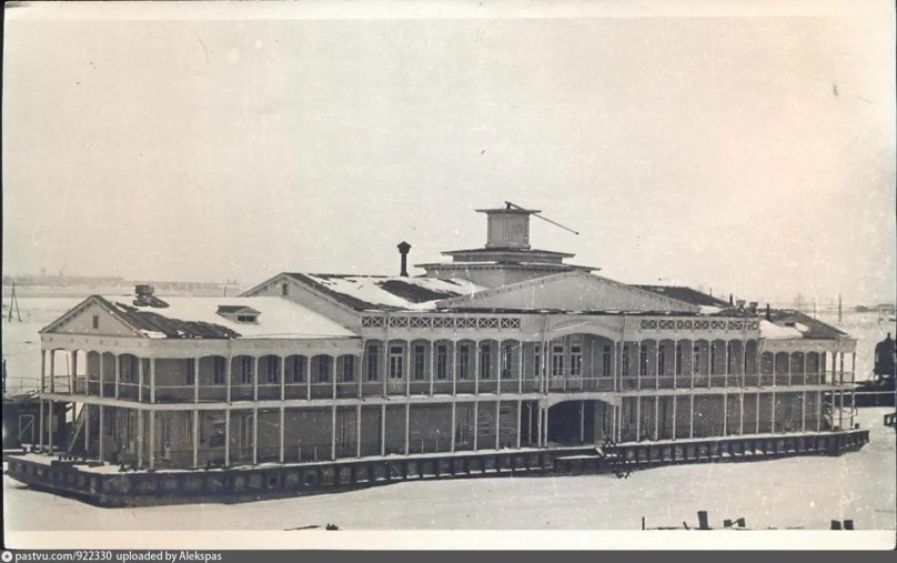 Южный Речной вокзал дебаркадер 1972