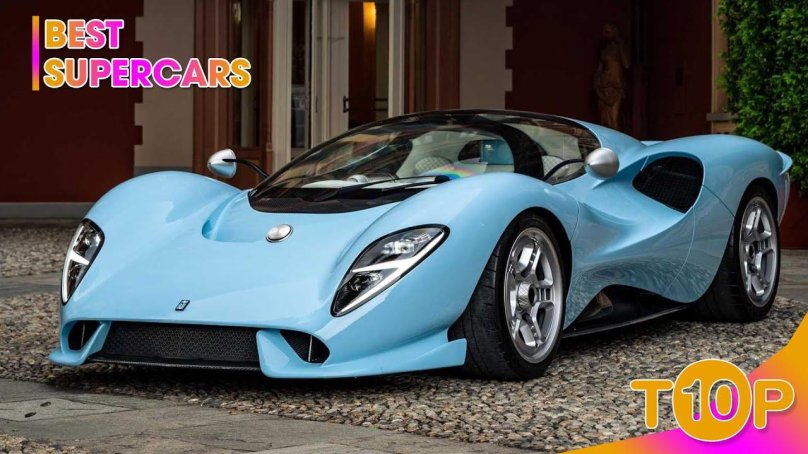 De Tomaso p72 Blue