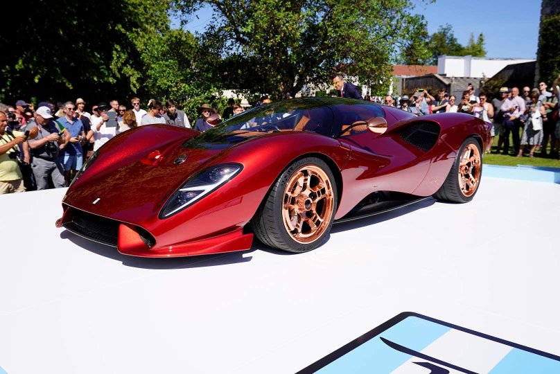 De Tomaso p72 Startup