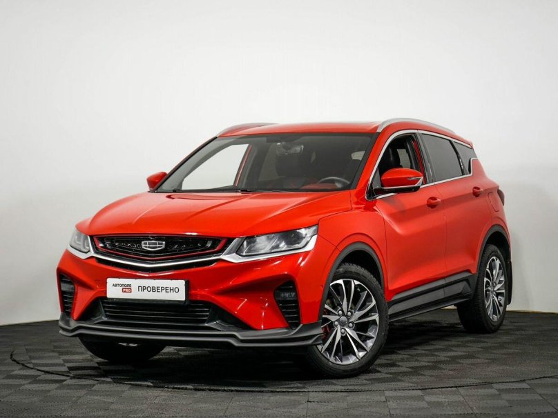 Geely Coolray 2023 красный