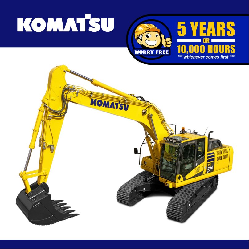 Komatsu pc210
