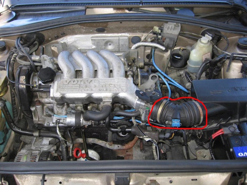 Volvo 460 двигатель