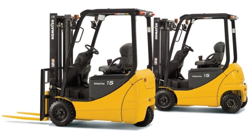 Погрузчик вилочный Комацу электро