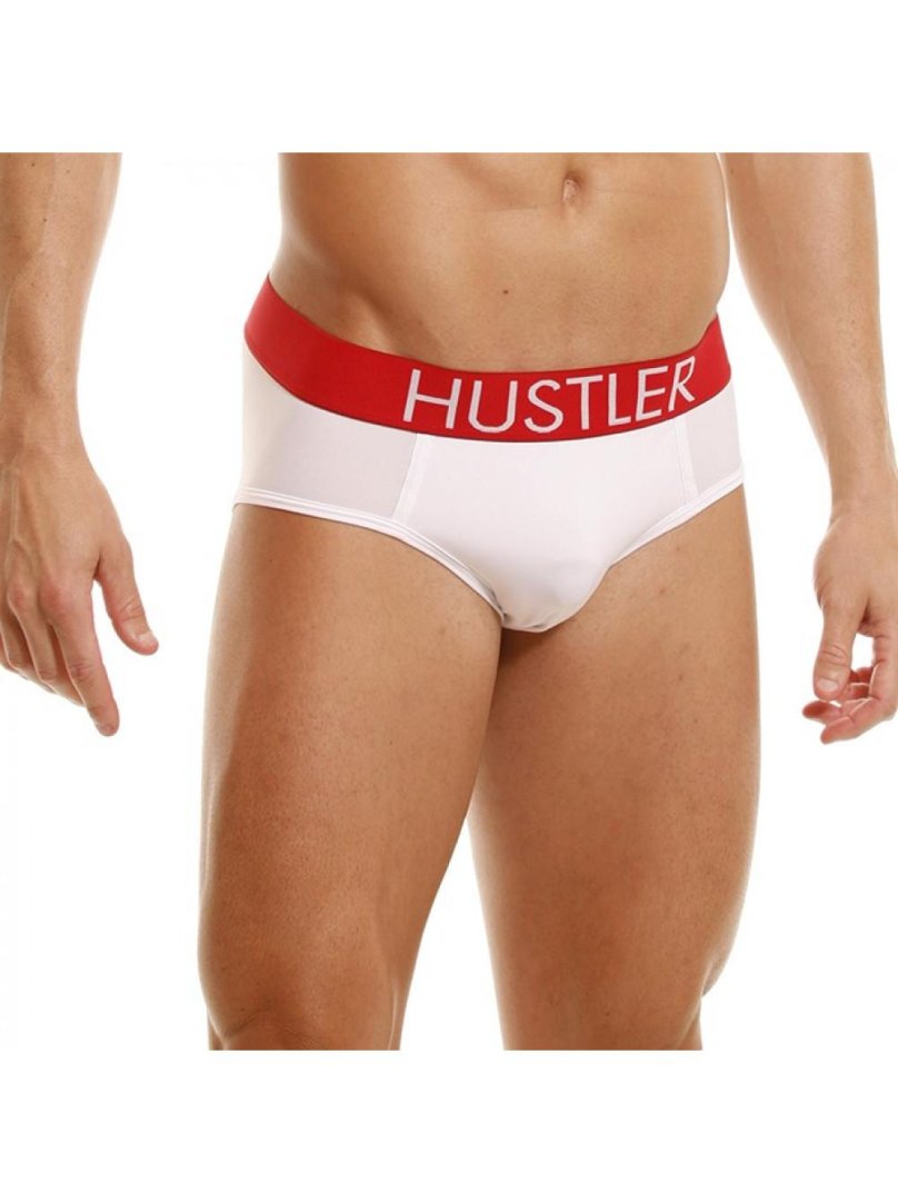 Мужские трусы с белой резинкой