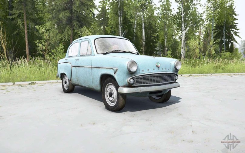 Москвич 407 сзади