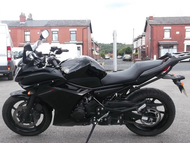 Yamaha xj6 diversion с кофрами