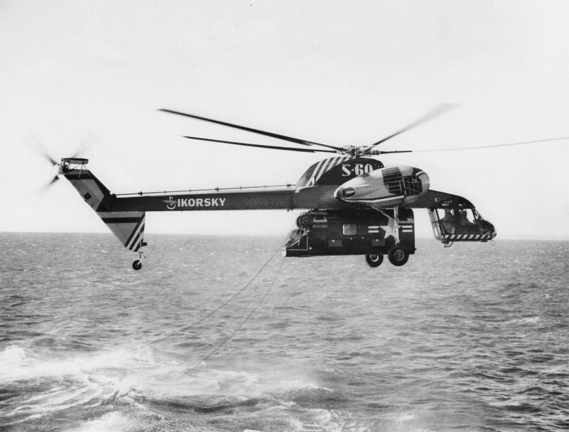 Вертолёт-кран Sikorsky s-64