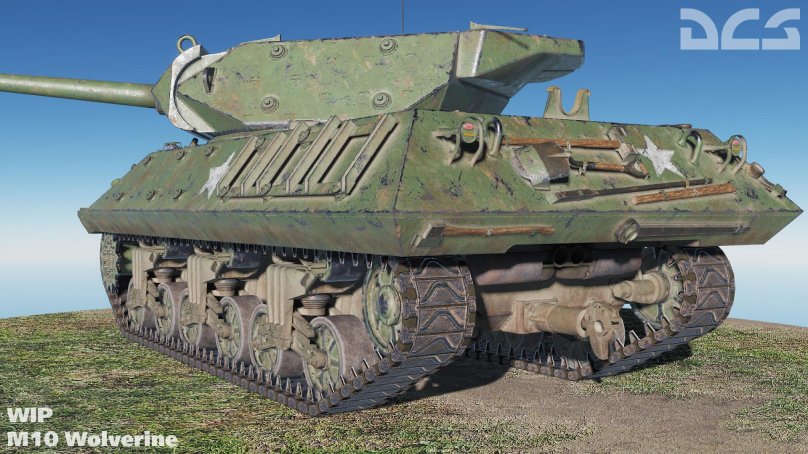 САУ м10 Wolverine