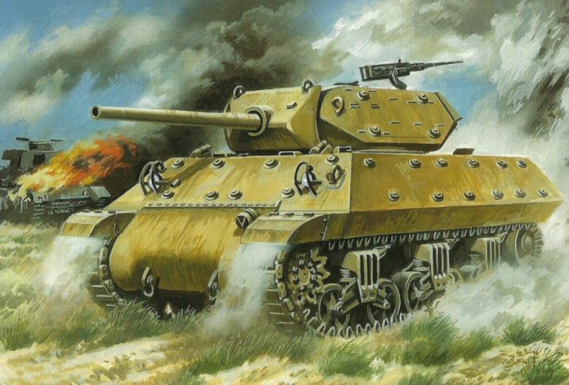 М10 самоходка американская