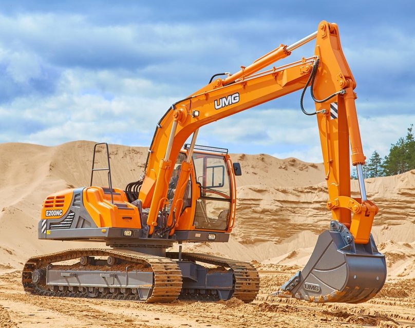 Гусеничный экскаватор UMG e200c