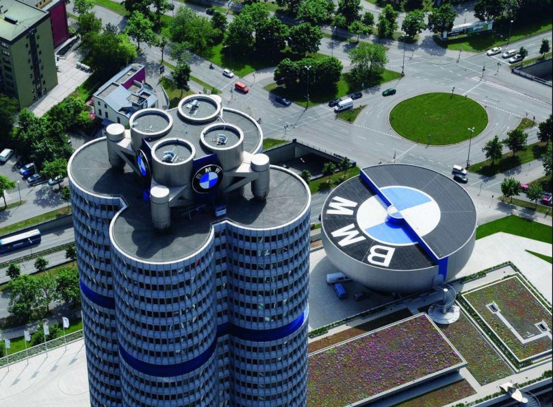 Завод BMW В Мюнхене